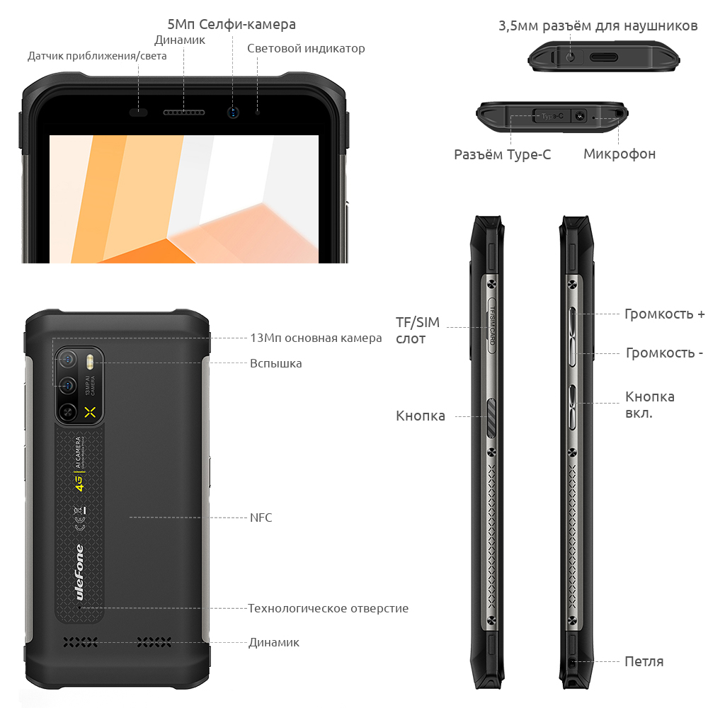 Ulefone Armor X10 купить в Санкт-Петербурге, смартфон Ulefone Armor X10 на  официальном сайте, обзор, цена, характеристики