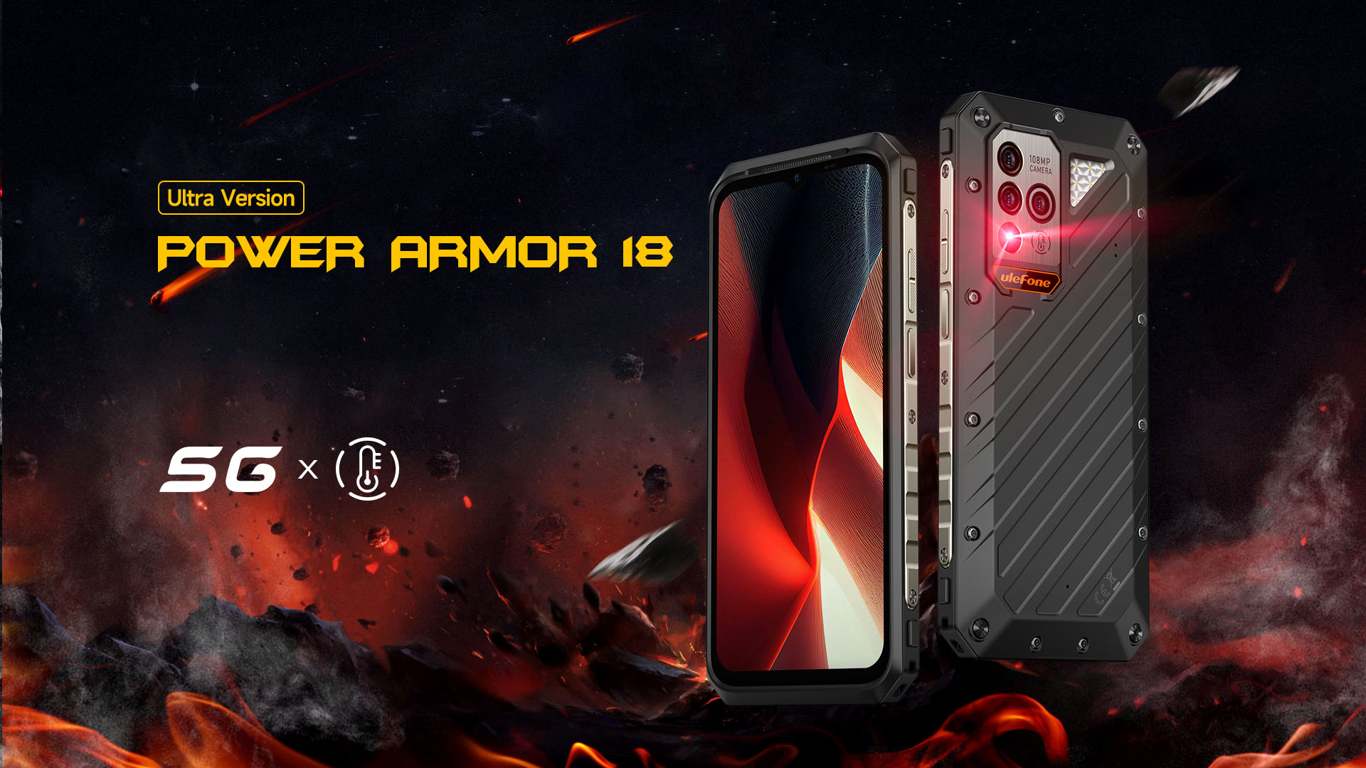 Ulefone Power Armor 18 Ultra купить в Санкт-Петербурге, смартфон Ulefone  Power Armor 18 Ultra на официальном сайте, обзор, цена, характеристики